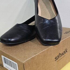 SoftWalk Vellore Flats Black 10.5W